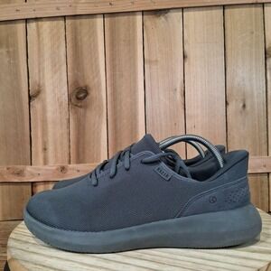 Kizik Madrid Shoes Mens 9.5 Wide Gray Mesh Casual Comfort Hands Free Sneakers